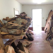  ROOMS OF REDWOOD SLABS FOR YOUR PLEASURE