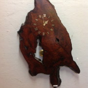 buy wooden clocks made on-site