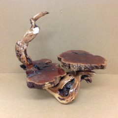  MANZANITA MINI TABLE 2tier 9t 18w 10d laq.fin. $200 #MI00