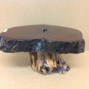 mini tables made from wood by artisans