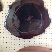 burl bowls made on-site by artisans