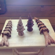 handcrafted wooden items