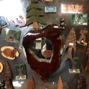 Orick, CA, handcrafted wooden items