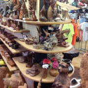 wooden items made by artisans