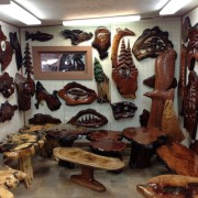 Handcrafted items at California Native Wood