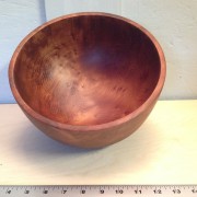 handmade redwood bowls in Orick, CA
